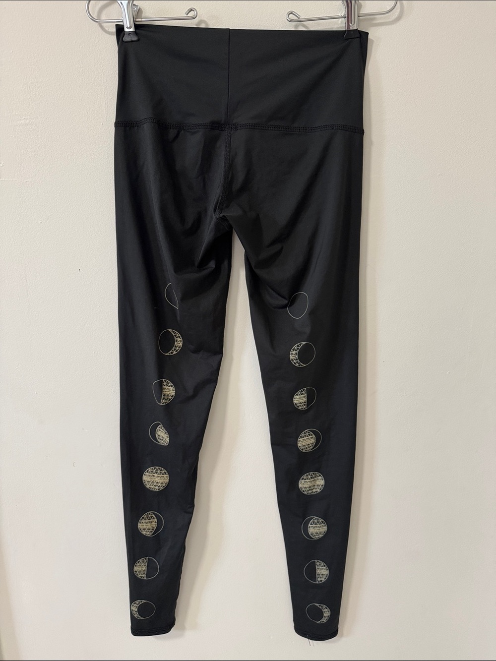 Teeki Moon Phase Yoga Leggings Sz Sm